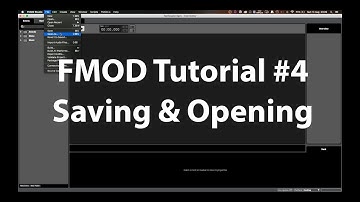 FMOD Tutorial #4 - Saving and Opening