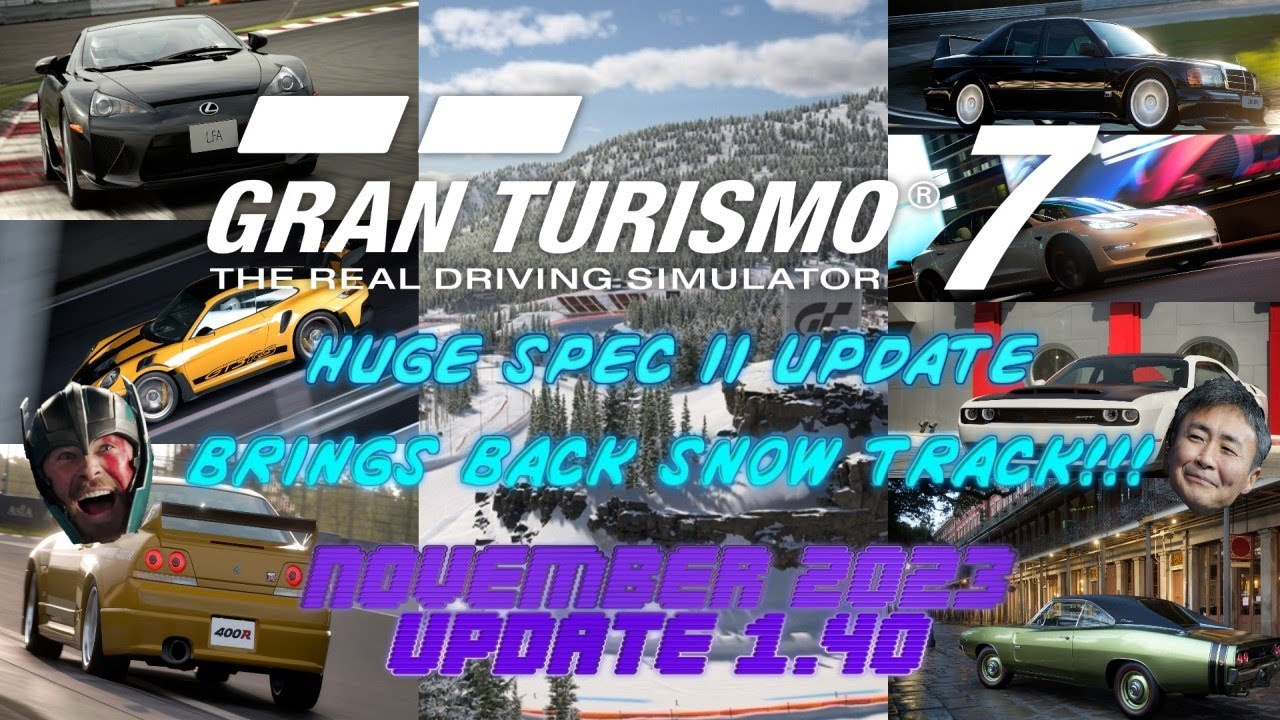 Gran Turismo 7 - Spec II Free Update (November 2023 Update 1.40