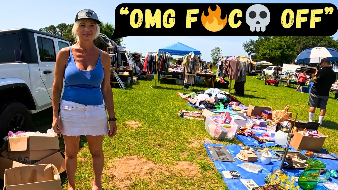 I Didn’t Expect Her to Say THIS at the Flea Market...