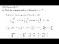 AP Calculus AB - 2003: #6