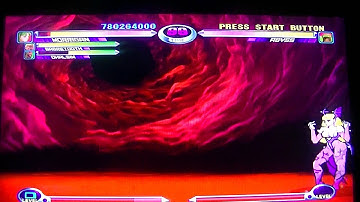 (PS3) in 2013: MvC 2 / Marvel Vs Capcom 2   Arcade Mode Playthough  Dhalsim / Morrigan