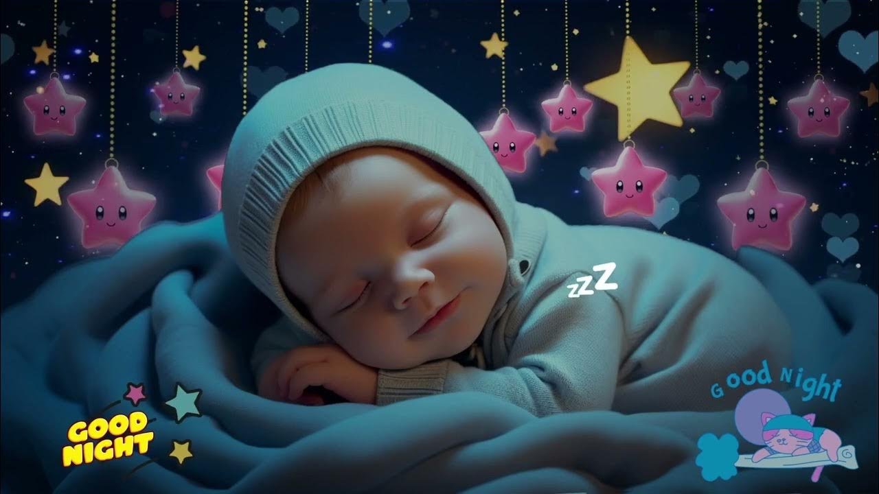 Sleep Instantly Within 3 Minutes ♥ Sleep Music for Babies ♫ Mozart Brahms Lullaby