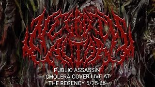 Necrotic Altar Covering Cholera by Public Assassin Live at The Regency 5/25/26 Suffocation headline