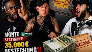 MONATANABLACK STATEMENT ZU 35 K BESTECHUNG ! MANUELLSEN & ICH REAGIEREN AUF SEIN STATEMENT  I ABK