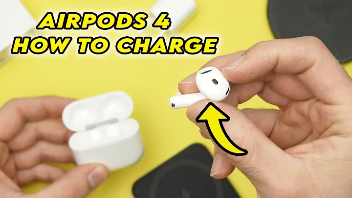 How to Charge Your AirPods 4 - Many Ways