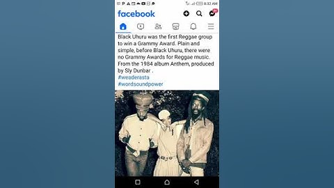 Thumbnail of Black Uhuru was the first reggae group to win a grammy.
