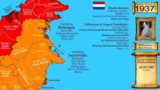 Peta Timeline Kalimantan Timur dan Kalimantan Utara Tahun 1 - 2021 Masehi
