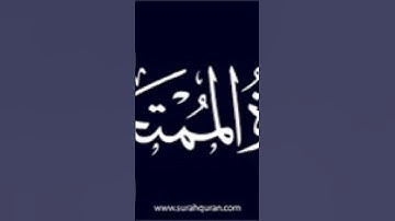 سورة الممتحنة (آرح قلبك وأستمع إلى القرآن الكريم)