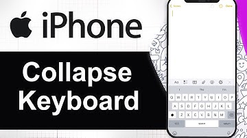 How To Collapse/Hide Keyboard on iPhone (Step By Step)