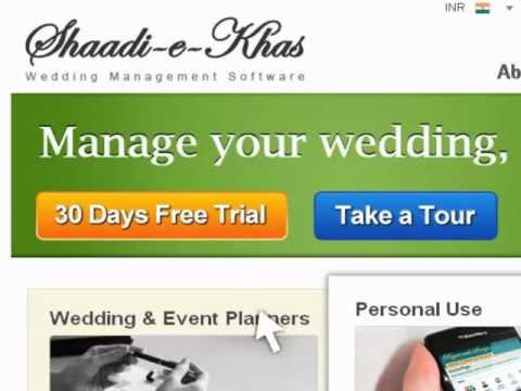 Shaadi-e-Khas: Wedding Management Software