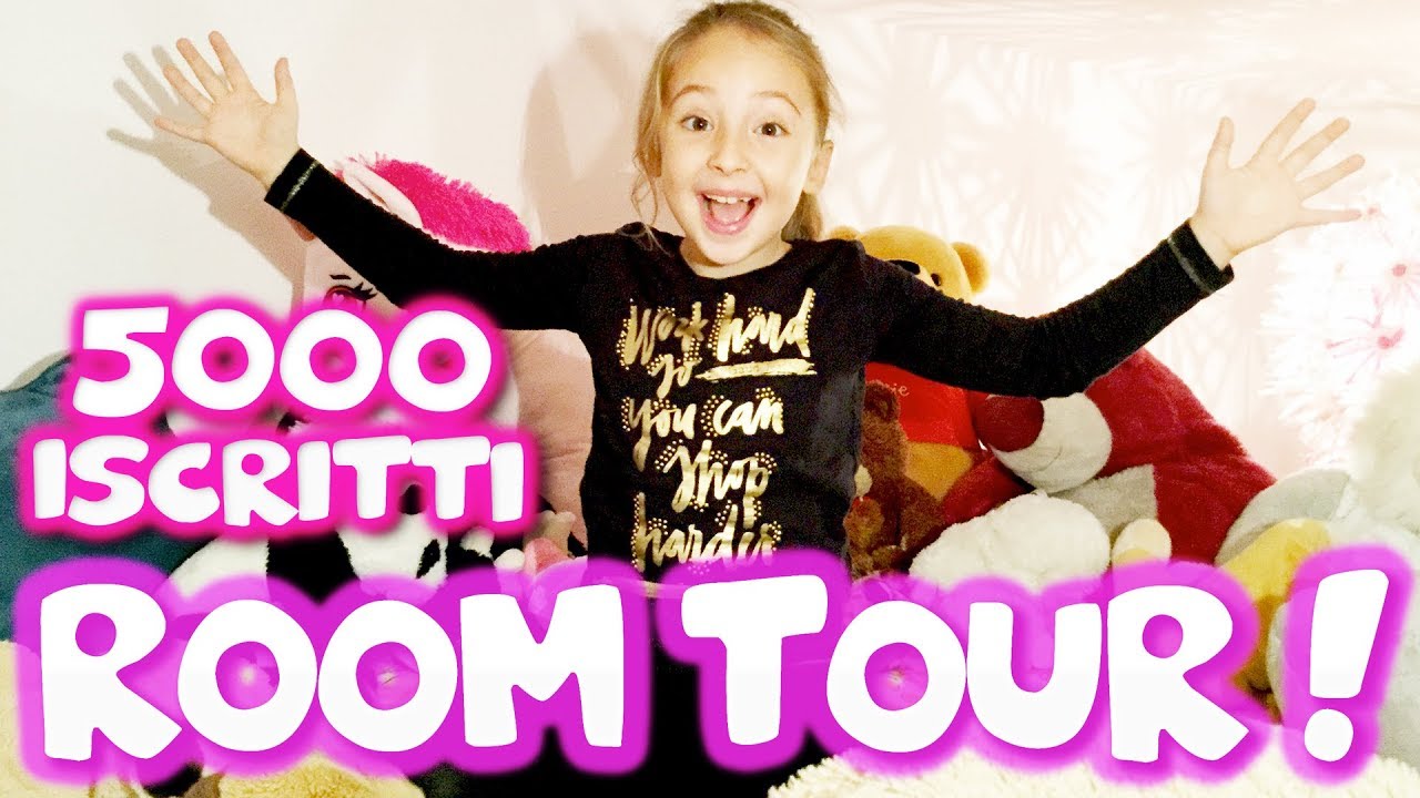 ROOM TOUR ! Ecco lo SPECIALE 5000 ISCRITTI - Vi presento la mia cameretta LOLLOSA 😍😍😍