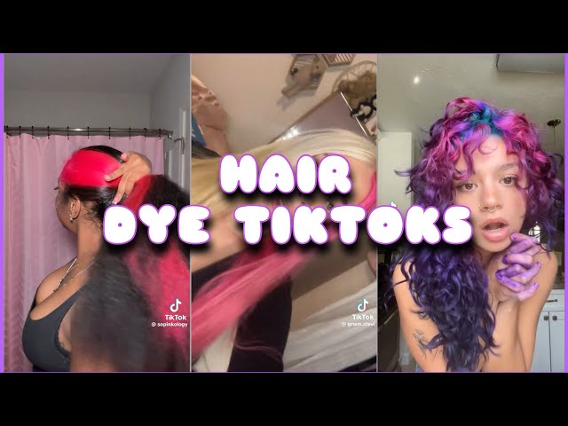 hair dye tiktok compilation ★ pt.1
