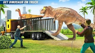 Angry Dino Zoo Transport: Animal Transport Truck - Android Gameplay screenshot 5
