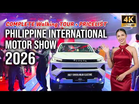Philippine International Motor Show (PIMS) 2026 COMPLETE Walking TOUR with PRICELIST [4K]