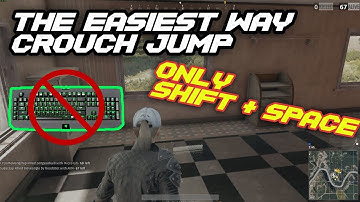 How to Crouch Jump in PUBG New Method 100% Jump