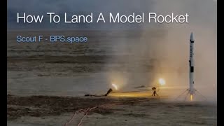 LANDING a Model Rocket