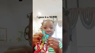 Today Im Going To Try Slime Licker Is So Sour It Came With 2 Flavor Pack Strawberry And Blue Razz