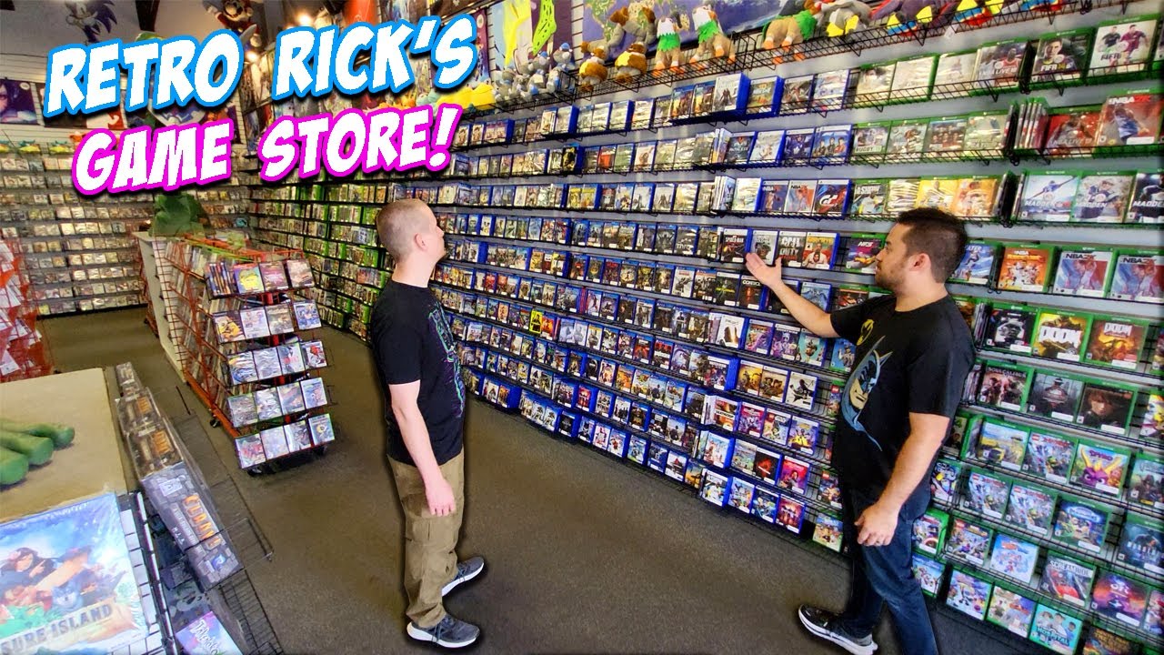 Big Retro Game Shop