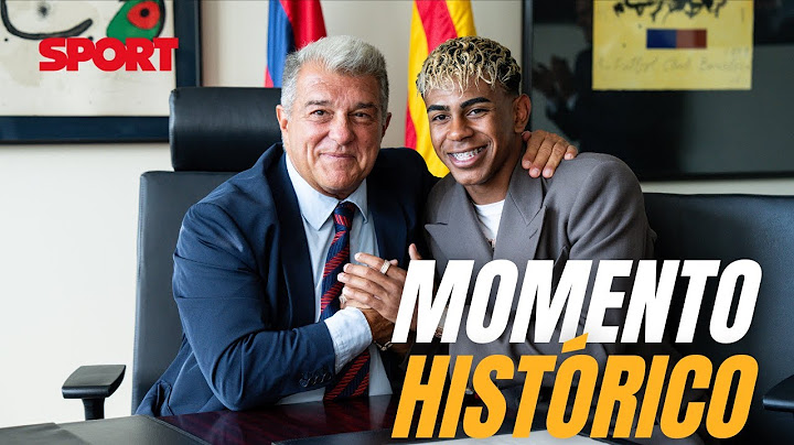 ✍️ Así FIRMÓ LAMINE YAMAL su nuevo CONTRATO con el FC BARCELONA