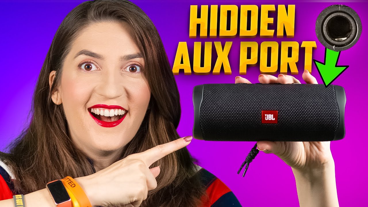 The Hidden Aux Port Is JBL FLIP 5 🤯 | IT WORKS 1000%🔥 -