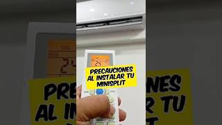 Cómo instalar un MiniSplit en 60 segundos