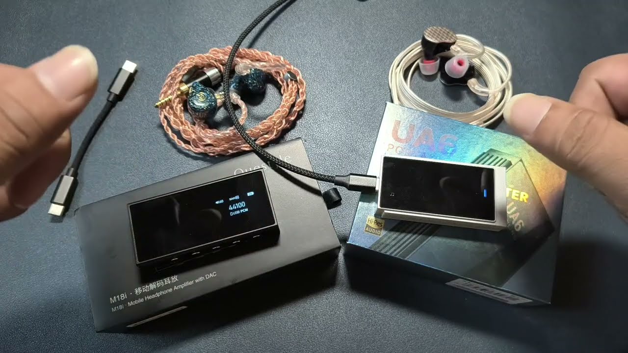 Flagship Dongle Comparison : Questyle M18i vs Shanling UA6 