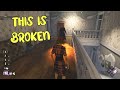 What happens when wesker throws you off a building  dead by daylight ptb