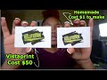 Homemade Business Cards & Labels for less than $10 | Entrepreneur Life Vlog SZN 2 EP. 4
