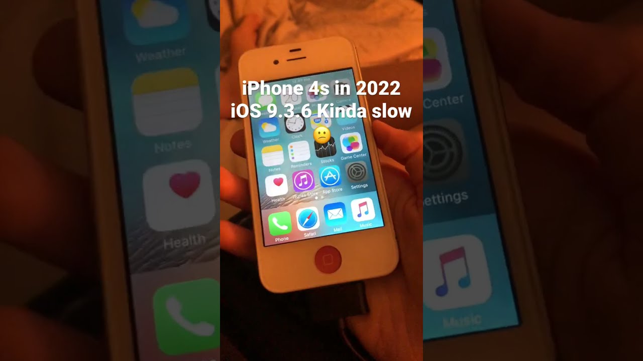 IPhone 4s In 2023 IOS 9 3 6