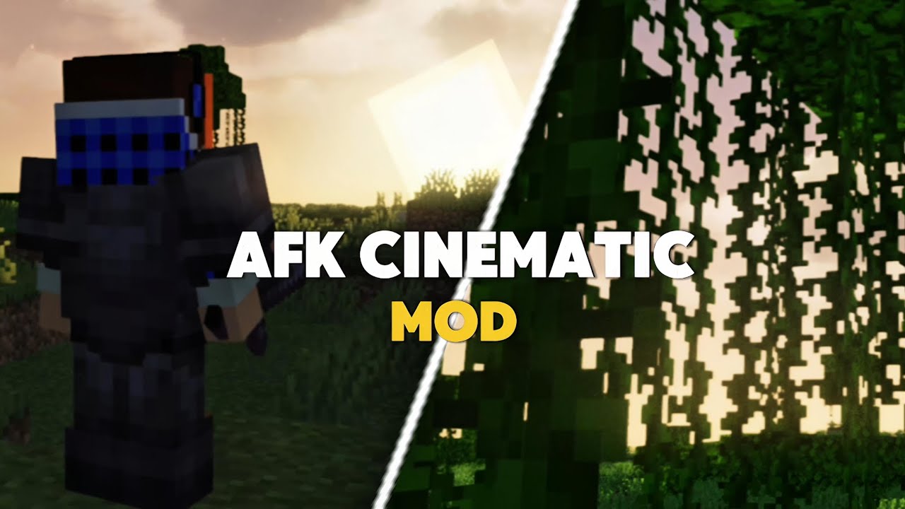 I Installed AFK Cinematic Mod in Minecraft.. It Looks INSANE - YouTube