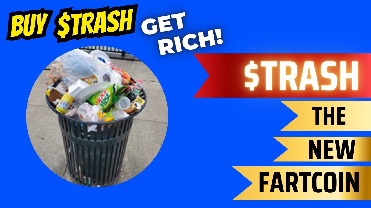 🚨$TRASHCOIN🚨  RETIRE EARLY BY BUYING $TRASH!!!  EASY 100X-1000X MEMECOIN??