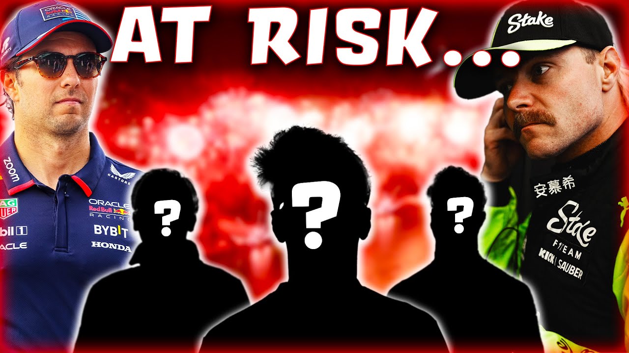 5 F1 Drivers At Risk Of Losing Their Seat... - YouTube