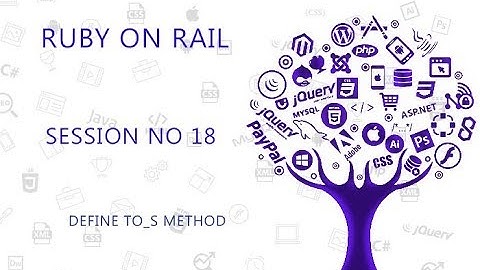 Ruby Programming Tutorial 18  Define the to s method in Ruby