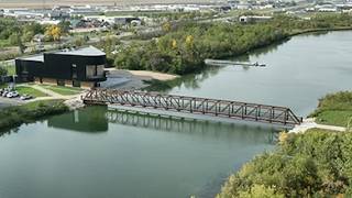 Buffalo Crossing Visitor Centre Bridge, Winnipeg, MB