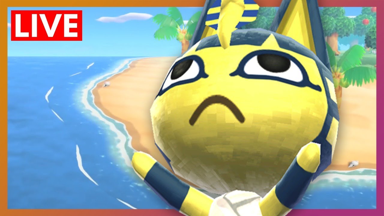 Ankha's Egyptian Temple (again) | Animal Crossing New Horizons LIVE