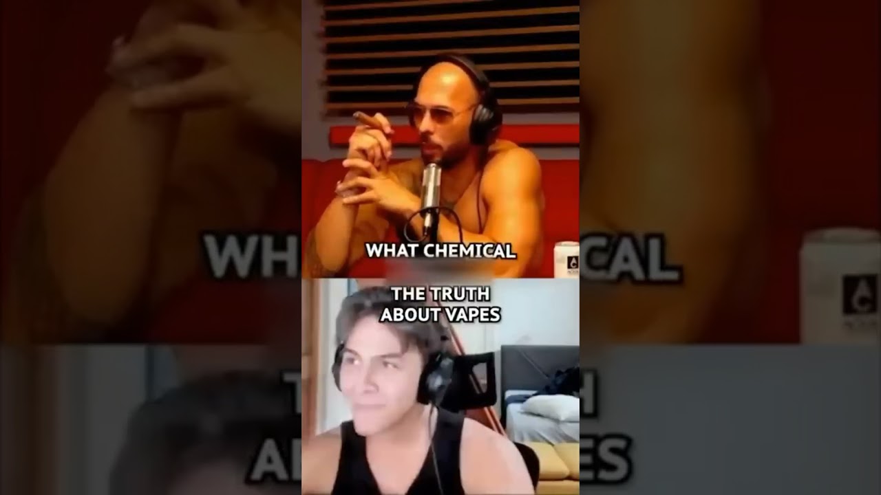 Andrew Tate the truth about vapes 