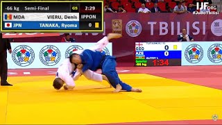 Denis Vieru vs Ryoma Tanaka | Semi-Final -66 Tbilisi Grand Slam 2022