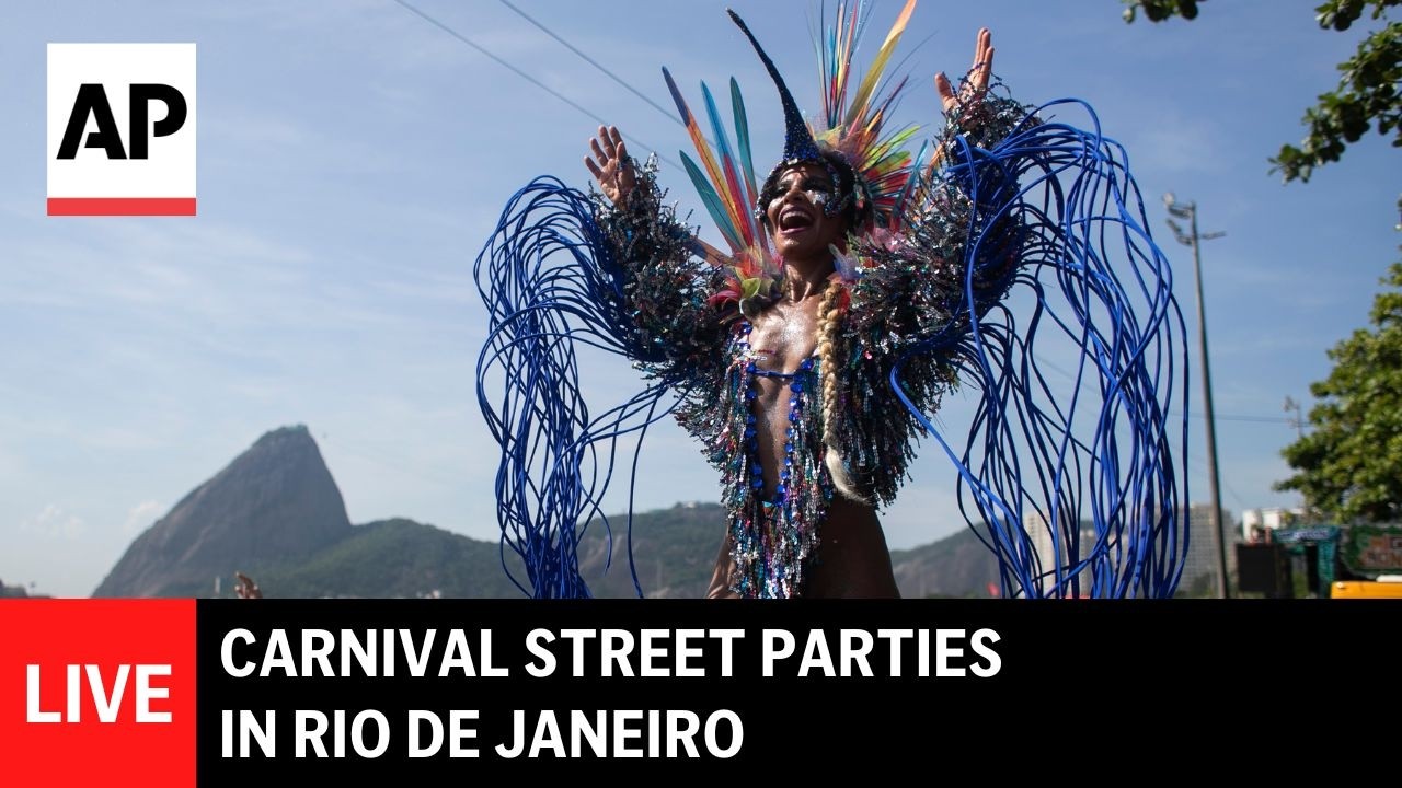 Rio Carnival 2026 LIVE: Street parties in Rio de Janeiro, Brazil
