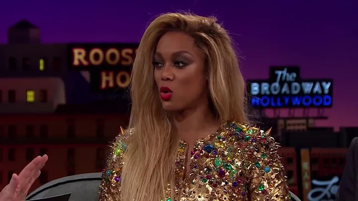 Tyra Banks Teaches James Corden #NLF