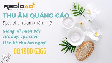 RADIO AD - Thu âm quảng cáo Spa Suon Beauty - giọng Nữ miền Bắc truyền cảm, ấm áp
