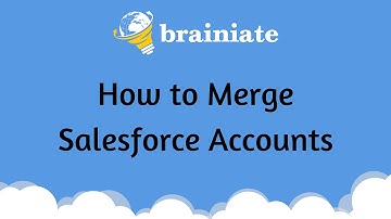How to Merge Accounts in Salesforce