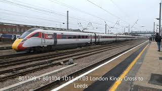 Trains at Doncaster 21/10/2022 ft  37, 50,  66s, 70, 321 scrap, 91s and much much more