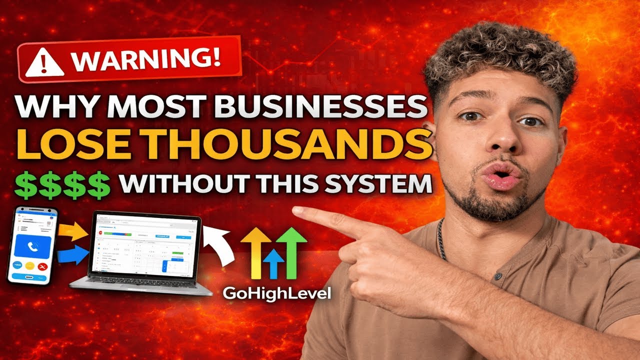 Why Most Businesses Lose Thousands $$$ Without This GHL System