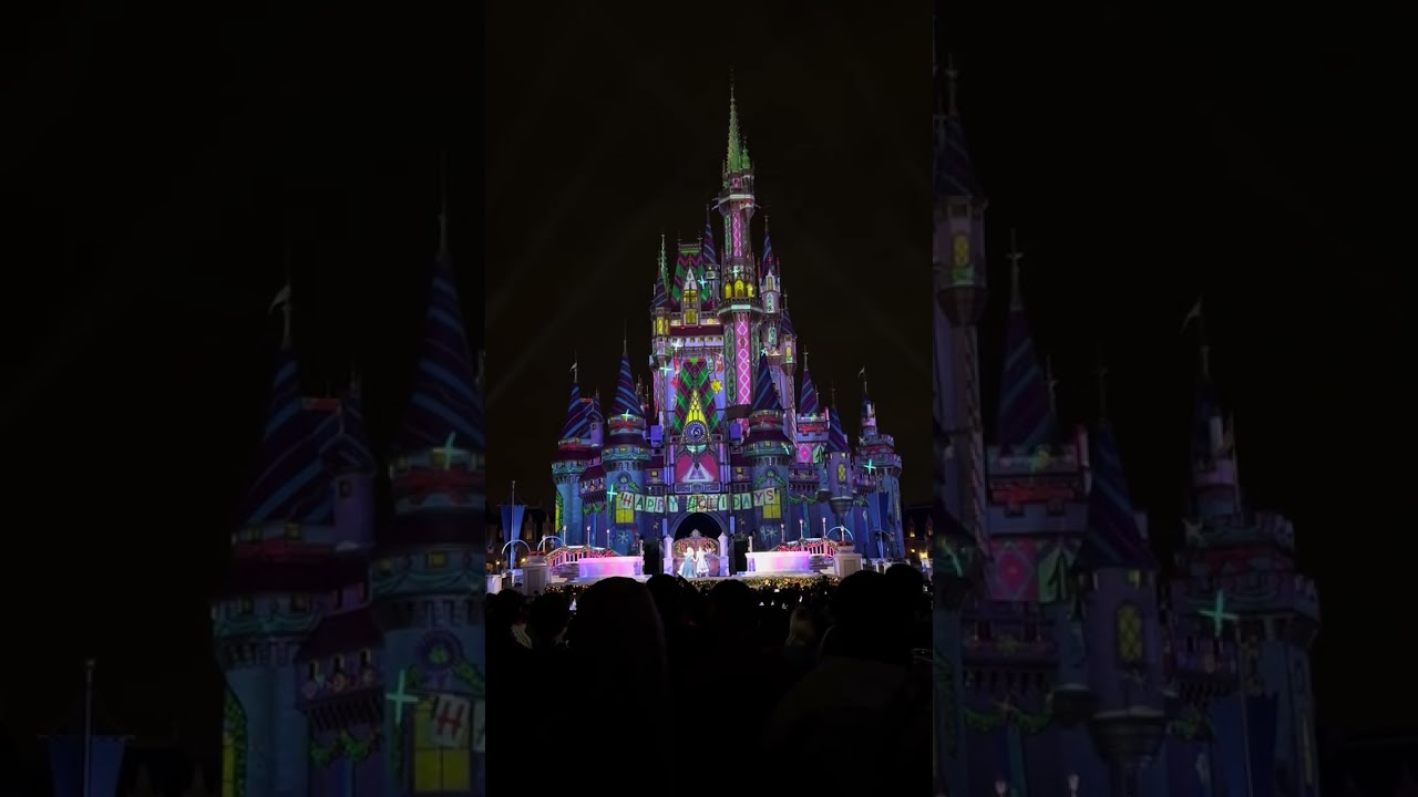 Magic Kingdom at Christmas 