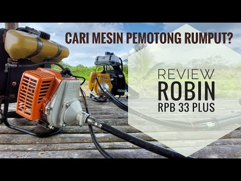 Review Mesin Pemotong Rumput Robin RBP 33 Plus