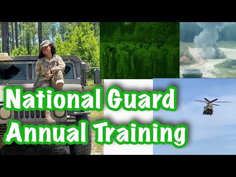 Army National Guard Annual Training /a Week in the Field