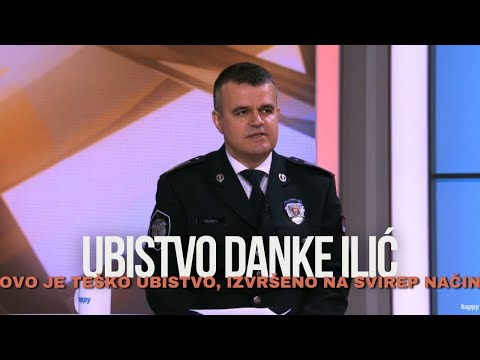 Zamenik nacelnika UKP Zoran Sasic o ubistvu Danke Ilic - 