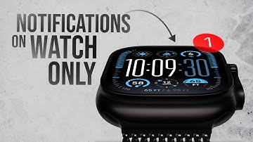 How to Make Notification Show on Apple Watch But Not on iPhone (tutorial)