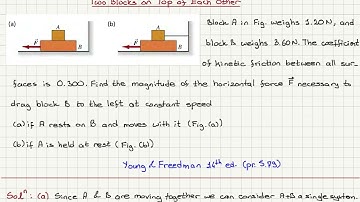 Two Blocks on Top of Each Other