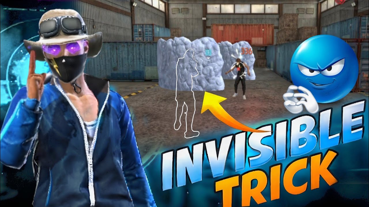 INVISIBLE TRICK 🥶🔥 | FREE FIRE INVISIBLE🤫 TRICK‼️ EVERYONE WILL SHOCK 😱 | SECRET TRICK 🫥